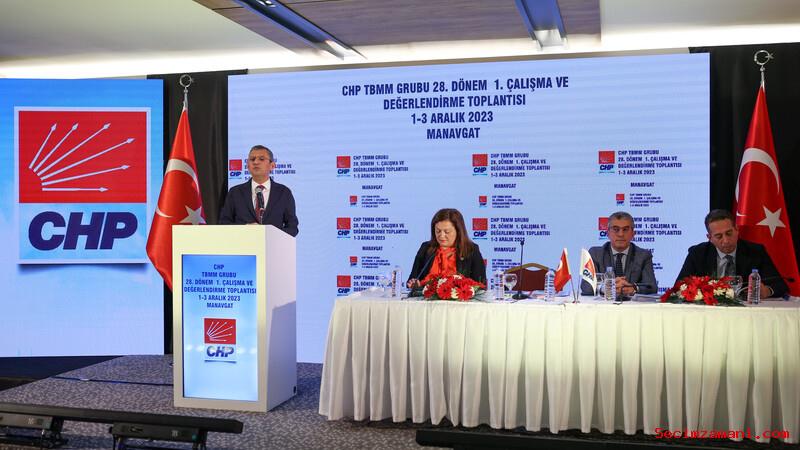 Chp Genel Başkanı Özgür Özel, Chp Tbmm Grubu 28. Dönem 1. Çalışma Ve Değerlendirme Toplantısı’nın Açılışında Konuştu