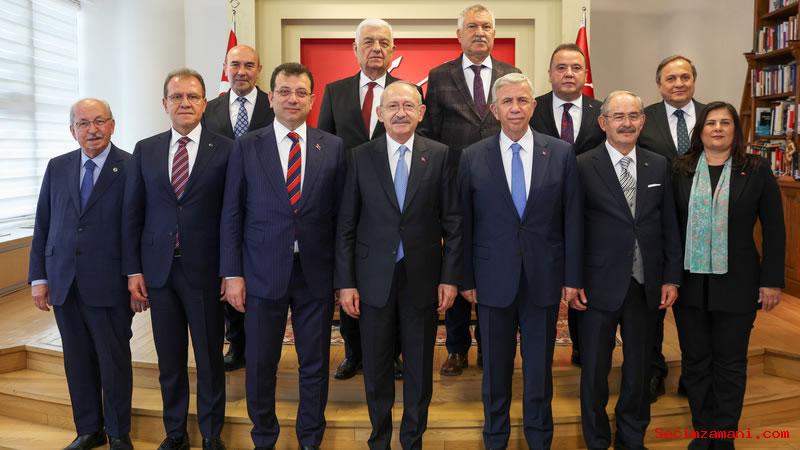 CHP Genel Başkanı Kemal Kılıçdaroğlu, CHP’li Büyükşehir Belediye Başkanları İle Bir Araya Geldi