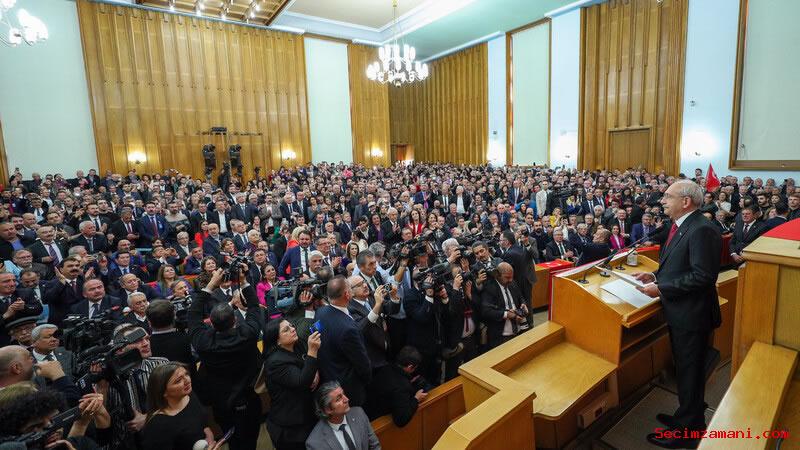 Cumhuriyet Halk Partisi Genel Başkanı Kemal Kılıçdaroğlunun yaptığı konuşma