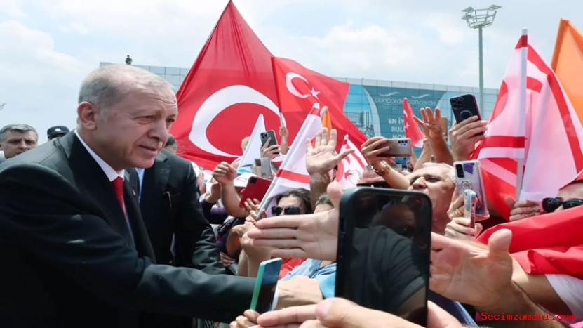 Cumhurbaşkanı Erdoğan, Kktc'ye Geldi