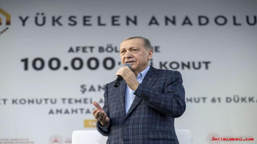 Cumhurbaşkanı Erdoğan Şanlıurfa'da Afet Konutu Temel Atma Ve Anahtar Teslim Törenlerinde Konuştu