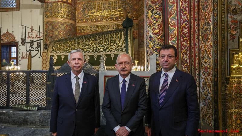 Chp Genel Başkanı Ve Cumhurbaşkanı Adayı Kemal Kılıçdaroğlu, Mevlânâ Türbesini Ziyaret Etti