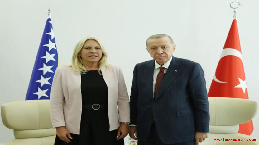Cumhurbaşkanı Erdoğan, Bosna Hersek Devlet Başkanlığı Konseyi Üyelerini Kabul Etti