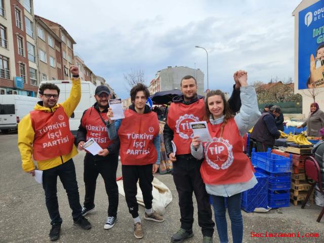 Tip Eskişehir Teşkilatı Pazaryerini Gezdi