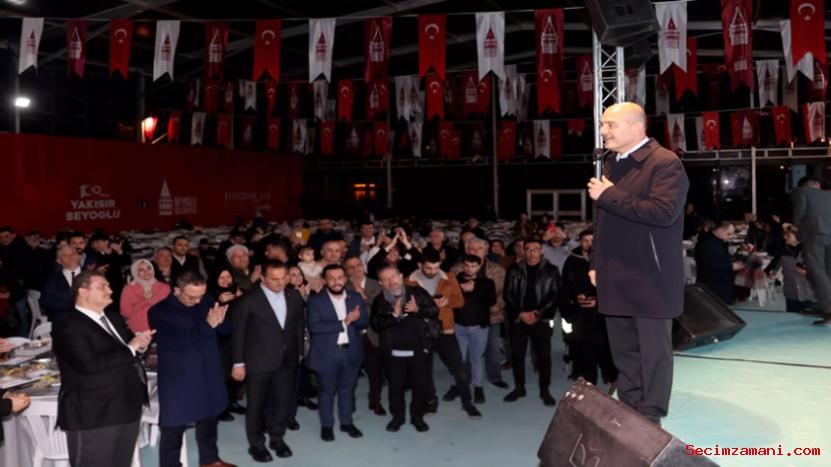 Bakan Soylu, İstanbul'da Gümüşhaneliler Ve Erzincanlıların İftar Programlarına Katıldı