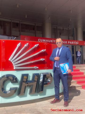 Chp Eskişehir Milletvekili Aday Adayı Hasan Deniz Uyanık Adaylık Başvurusunu Yaptı