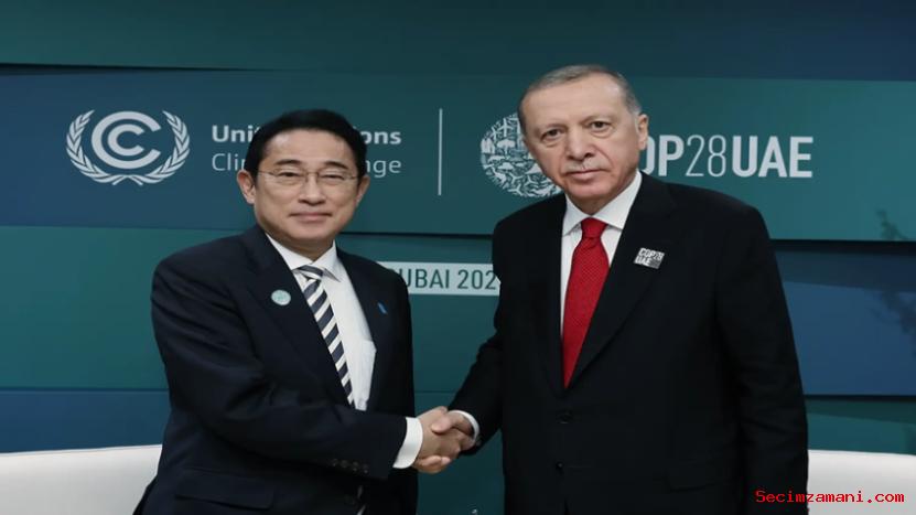 Cumhurbaşkanı Erdoğan, Japonya Başbakanı Fumio İle Görüştü