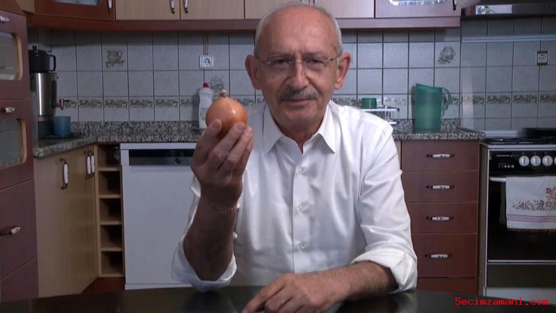 Chp Lideri Ve Cumhurbaşkanı Adayı Kılıçdaroğlu: O Kalırsa Bu Elimdeki Kuru Soğan Olacak 100 Lira