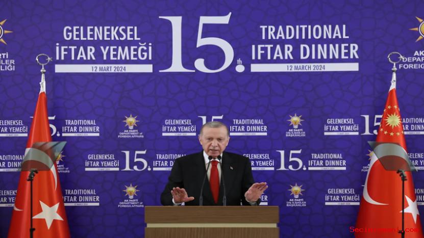 Cumhurbaşkanı Erdoğan, Geleneksel Büyükelçiler İftarı'nda Konuştu