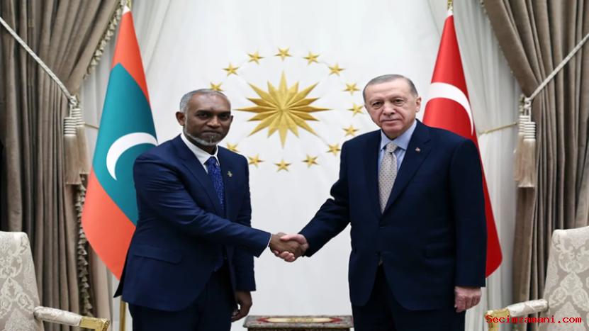 Cumhurbaşkanı Erdoğan, Maldivler Cumhurbaşkanı Muizzu İle Görüştü