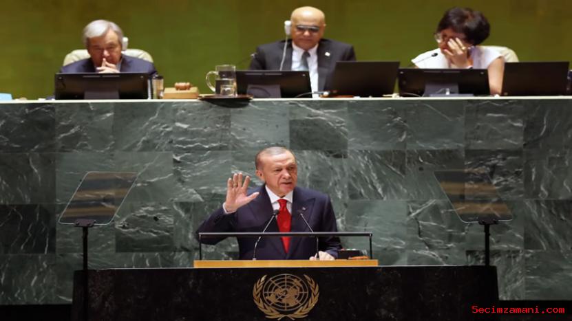 Cumhurbaşkanı Erdoğan, Bm'nin 78’nci Genel Kurulunda Katılımcılara Hitap Etti