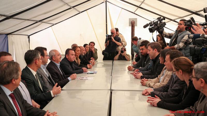Chp Lideri Ve Cumhurbaşkanı Adayı Kılıçdaroğlu, Gaziantep'te Spd Eş Başkanı Lars Klingbeil İle Görüştü