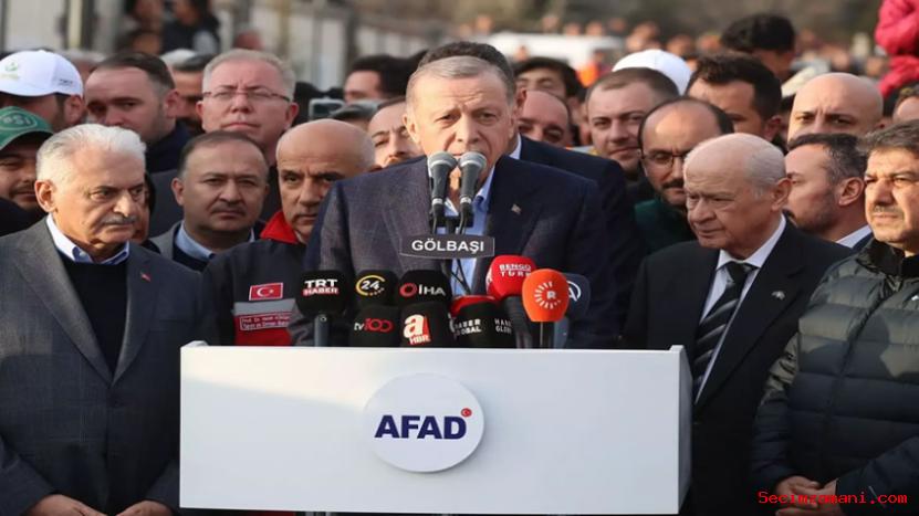 Cumhurbaşkanı Erdoğan, Adıyaman Gölbaşı'nda konuştu