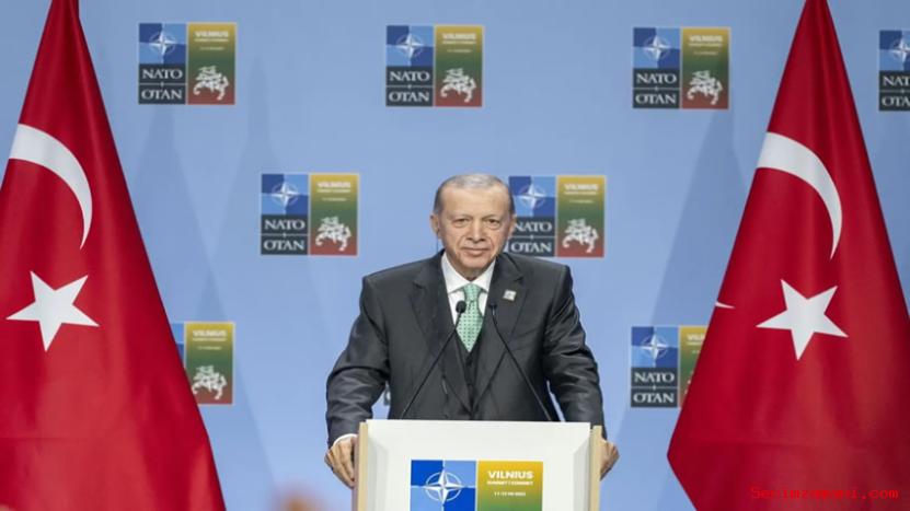 Cumhurbaşkanı Erdoğan, Nato Liderler Zirvesi Sonrası Basın Toplantısı Düzenledi