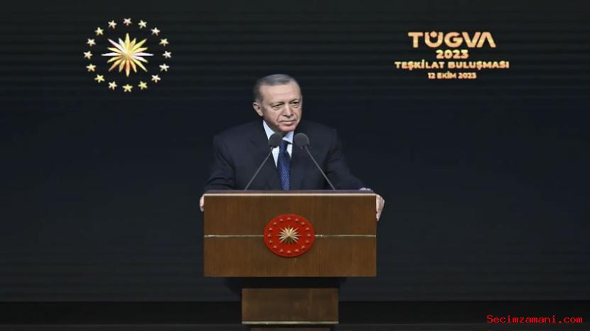 Cumhurbaşkanı Erdoğan Türkiye Gençlik Vakfı Teşkilat Buluşması'na Katıldı