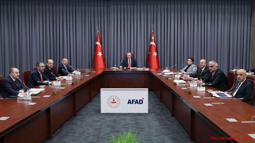 Cumhurbaşkanlığı Kabinesi, Cumhurbaşkanı Erdoğan başkanlığında toplandı