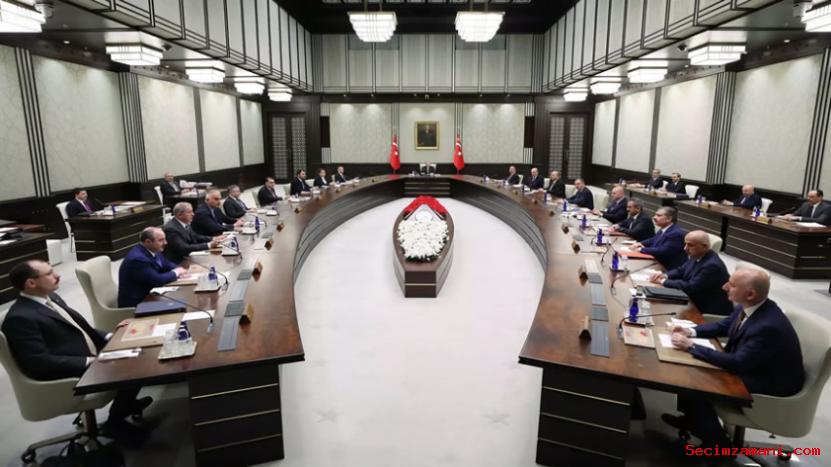 Cumhurbaşkanlığı Kabinesi, Cumhurbaşkanı Erdoğan başkanlığında toplandı