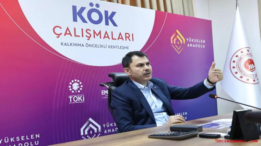 Bakan Kurum, Kalkınma Öncelikli Kentleşme Çalışmaları Toplantısı'nda Konuştu