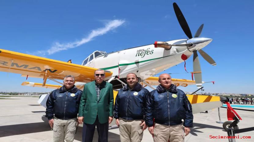 Cumhurbaşkanı Erdoğan, Orman Yangını Söndürme Uçakları Ve Helikopterleri Teslim Törenine Katıldı