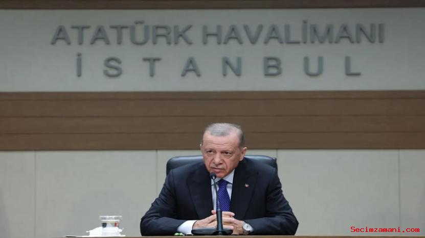 Cumhurbaşkanı Erdoğan Suudi Arabistan Ziyareti Öncesi Basın Toplantısı Düzenledi