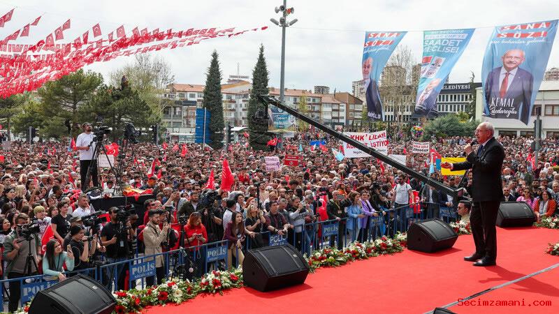 Chp Lideri Ve Cumhurbaşkanı Adayı Kılıçdaroğlu Niğde’de: Gençler, Sizin Hayalleriniz Bay Kemal'in Hedefi Olacak