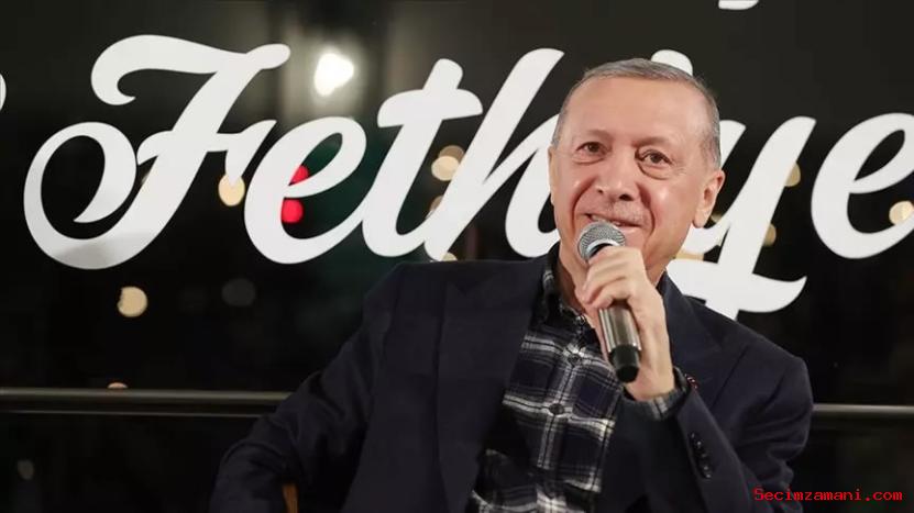 Cumhurbaşkanı Erdoğan, Muğla Gençlik Buluşması'nda, Fethiye ilçesinde gençlerle bir araya geldi