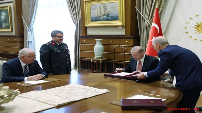 Cumhurbaşkanı Erdoğan, Yüksek Askerî Şûra Kararlarını İmzaladı