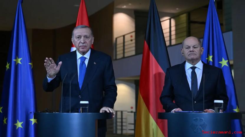 Cumhurbaşkanı Erdoğan, Almanya Başbakanı Scholz İle Ortak Basın Toplantısında Konuştu