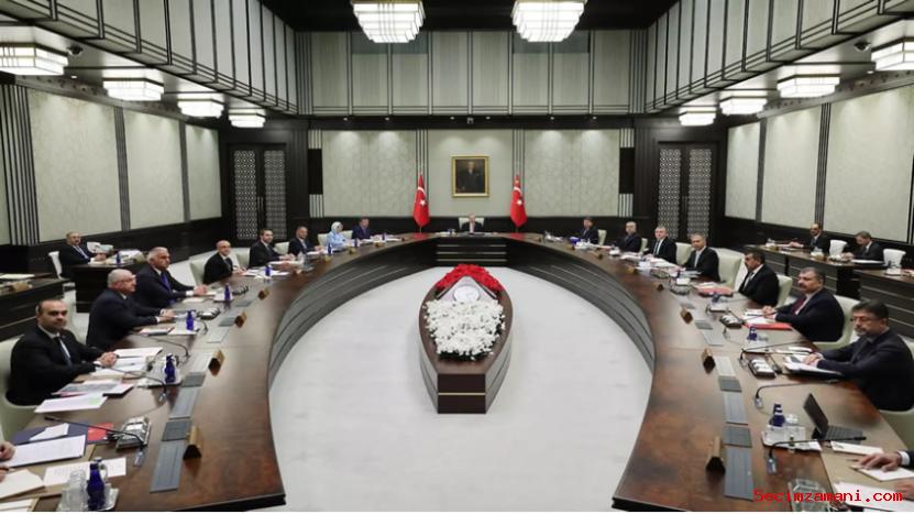 Cumhurbaşkanlığı Kabinesi, Cumhurbaşkanı Erdoğan Başkanlığında Toplandı