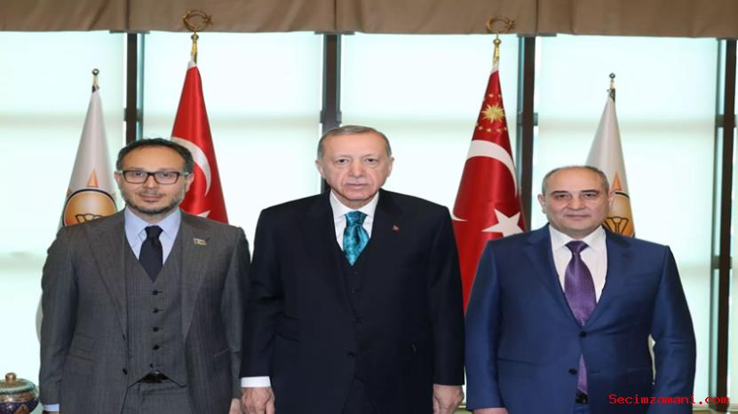 Cumhurbaşkanı Erdoğan, Yeni Azerbaycan Partisi Genel Başkanvekili Budaqov’u Kabul Etti