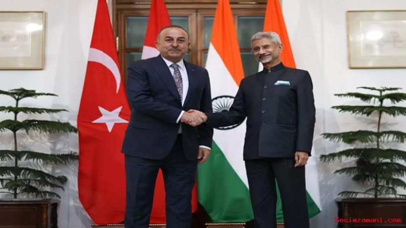 Dışişleri Bakanı Çavuşoğlu Hint mevkidaşı Jaishankar ile görüştü